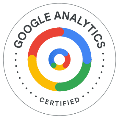 Google Analytics certification badge