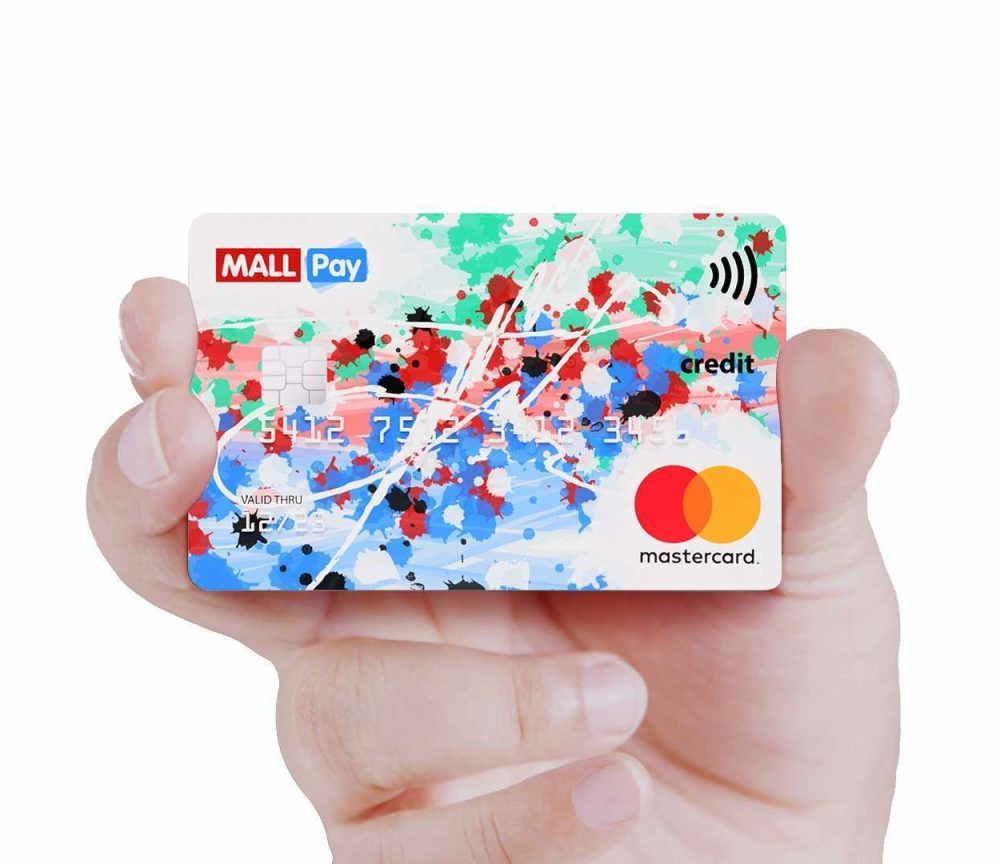 Diseño de tarjeta Mall Pay — branding y diseño de producto